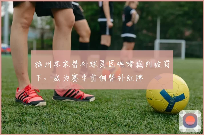 梅州客家替补球员因咆哮裁判被罚下,成为赛季首例替补红牌